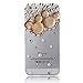 iPhone 6 Case FiveLimit(TM) Luxury 3D Bling Pearl Gold Mouse Design Diamond Case Cover For Apple iPhone 6 [4.7] (Package includes: 1 X Screen Protector) (Gold)
