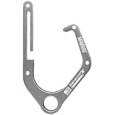 Mavnai DuracutiX Aluminum Hook For Tree Climber Compatible with Shembiner XL, Quick and Easy One-Hand Removal and Installation of Chainsaws and Tools Inside The Hook, Not Easy Fall Off in Any Position
