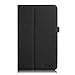 iRULU eXpro X1S, Dragon Touch S8 8 Inch Tablet Folio Case - Fintie Premium PU Leather Stand Case Cover with Stylus Holder, Black