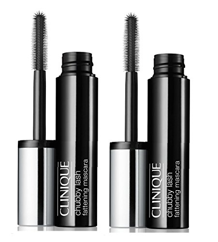 2 Pcs CLINIQUE Chubby Lash Fattening Mascara in 01 Jumbo Jet