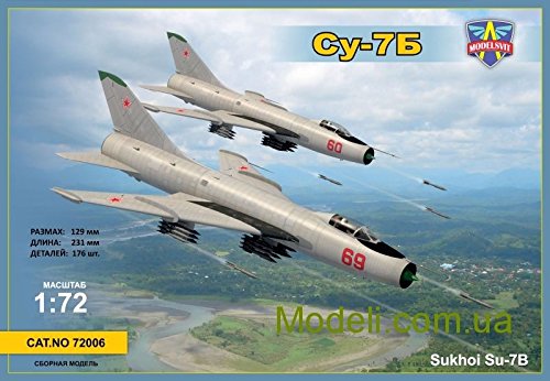 SUKHOI SU-7B SOVIET FIGHTER-BOMBER, LIMITED EDITION 1/72 MODELSVIT 72006