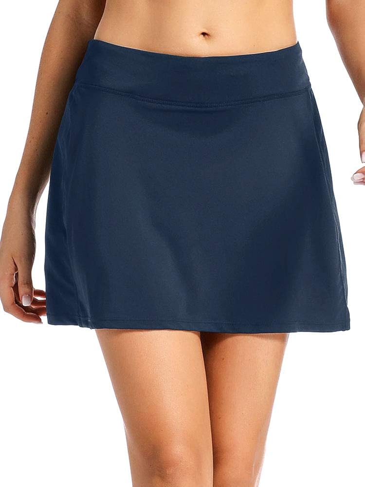 Jessie Kidden Women's Athletic Stretch Skort Tennis Skirts with Shorts and Pockets for Running Tennis Golf Workout Sports: Clothing