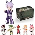 XiDonDon Study Tour Series Blind Box, 1/12 BJD Doll OB11 Size Action Figures, Movable Dolls with Doll Clothes Surprise Gift Toys (Whole Set)