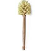 Murchison-Hume Natural Bottle Brush - Eco-Friendly &amp; Biodegradable Bottle Brush with Beechwood Handle and Sisal Bristles, Bamboo Dish Brush for Baby Bottles, Glassware, and More