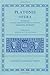Platonis Opera, Vol. 3: Tetralogiam V-VII Continens (Oxford Classical Texts)