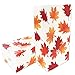 KALEFO Fall Leaves Party Treat Bags Autumn Gift Bags 24ct