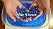 Sensory Jungle 16,000 Floral Water Pearls - Blue - Vases and Centerpieces for Wedding Beads - Makes 12 gallons of Water Beads