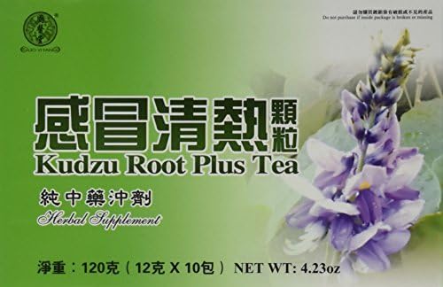 KUDZU ROOT PLUS TEA (DRINK) HERBAL SUPPLEMENT- 10 x 12G POUCHES by Guo Yi Tang