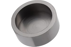 BRRNOO Graphite Crucible Graphite Mold Metal Refining, Graphite Crucible Graphite Mold Metal Refining Mold, Excellent Thermal Stability, Metal Smelting. High Purity, Exquisite Craftsmanship, Graphite Ma