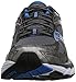 Saucony Men's Ride 8 Running Shoe, Grey/Black/Blue,12 M US