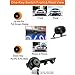 Car Camera|4.3 inch LCD HD 1080P Dash Cam |Car Video Camera | Car Video Recorder with Dual Lens for Vehicles Front & Rearview Mirror | DVR Vehicles G-Sensor, Loop Recording, 170 Degrees
