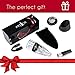 Wine Aerator Pourer Set Incl. Vacuum Bottle Stopper & Dual Blade Foil Cutter, Comes In Gift Box - FDA Approved - WIne Decanter Accessories Kit - Best Unisex Gifts For Adults - By Artick