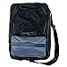M-Wave Bicycle Cycling Triple Pannier Bag, Black