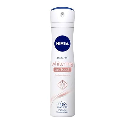 Nivea Whitening Talc Touch Deodorant - 150 ml