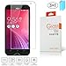 3x Nacodex® Glass For Asus ZenFone Zoom ZX550 5.5 inch [3 Pack] Tempered Glass Screen Protector (For Asus ZenFone Zoom ZX550 5.5 inch)