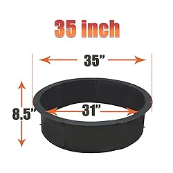 SoulMate Outdoor 35-Inch Outer/31-Inch Inner Fire