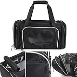 Smiling Paws Pets 4-Way Expandable Airline Approved