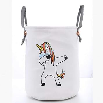 MJY Wäschekorb, niedlichen Cartoon Patternthick Double Layer Cartoon