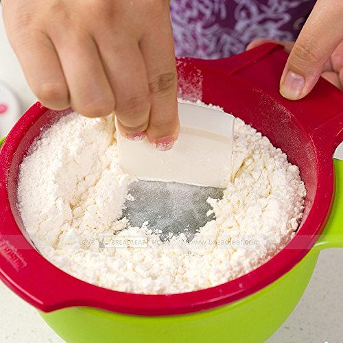 Astra Gourmet 1pc Fine Mesh Strainer/Flour Sieve/Icing and Sugar Sifter,6 1/2" by 2 1/2", Made of Plastic and Stainless Steel(Hot Pink) - Thumbnail 3