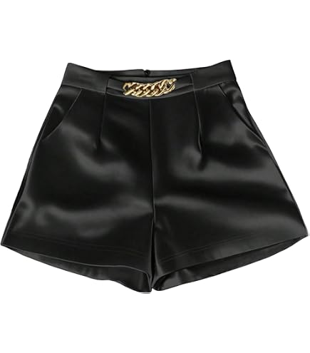 NE PEOPLE Womens Sexy Shorts Metallic/Satin Spandex Hot Pants Made