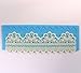 Large Sugarcraft Cake Decoration tool Baroc Lace Border Icing Silicone Mold Mould Lace Shaped Cupcake Mat 39.5x13x0.8cm,200g
