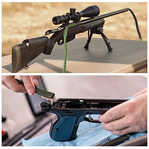 SEBIDER 9mm Bore Snake Universal Gun Cleaning Kits Gun Cleaning Brushes