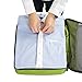 BAGSMART 3 Set Packing Cubes Travel Luggage Packing Organizers, Green