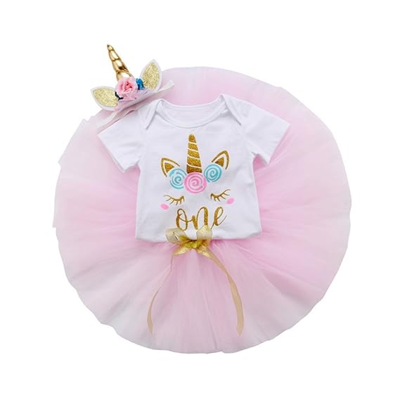 unicorn baby dress