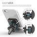 elago Magnetic Car Mount Plus [Black] - [More Magnets][Compatible Large Phones][Frustration-Free Install][Compatible with Most Air Vents][2 Large Plates Included] …