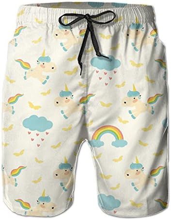 New Rainbows And Unicorns Board Shorts For Men