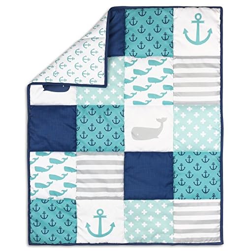 belle nautical crib bedding