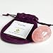 Polar Jade Rose Quartz Yoni Egg, Undrilled, L, M or S Size, Pink Love Stone, for Women for Strengthening Pelvic Floor Muscles and for Countering Stress Adult Urinary Incontinence (Medium Size)