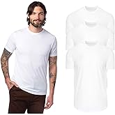 Alternative Men's Shirt, Modal Short Sleeve Tri-Blend Crewneck Tee