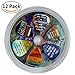 Christian Guitar Picks (12 pack)- Be Strong - Jeremiah 29:11 - Celluloid Medium - Best Stocking Stuffers for Dad Men Thanksgiving Christmas Birthday - Worship The Lord Excitedly