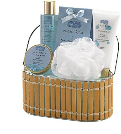Spa Gift Sets For Women, Gift Sets For Girls, Rose And Santal Bath Gift Set