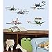 RoomMates RMK2140SCS Planes Peel and Stick Wall Decals, 1-Pack