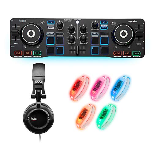 Hercules DJ Party Set 2deck DJControl Starlight USB DJ
