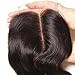 UNICE Hair Brazilian Body Wave Virgin Hair 4x4 Lace Closure Middle Part Natural Black