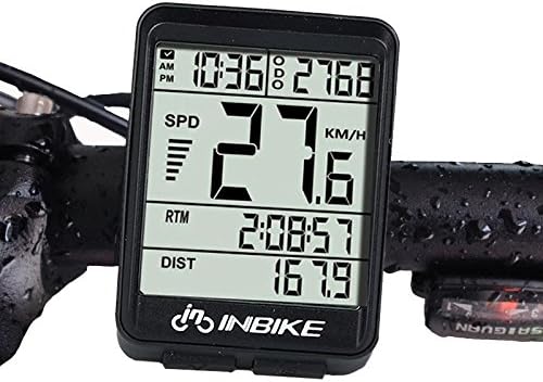 Freelance Shop Sport INBIKE IN321 Bicycle Computer Waterproof Wireless LCD Odometer Bicycle Speedometer Backlight