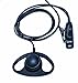 D Shape Earpiece for Vertex Standard VX-231 VX-261 VX-351 VX-451 eVerge EVX-531 Radios Pulsat EH20 Series