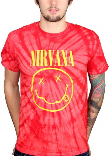 Nirvana tie dye shirt Clearance
