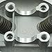 Glixal ATMT1-018 GY6 150cc 57.4mm Cylinder Head Asyy with valves for 152QMI 157QMJ Scooter Moped ATV Go Kart Quad (Non EGR Type)