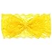 Zapire 8pcs Lace Bows Baby Headbands for Baby Girl Headbands Hair Accessories - Soft Elastic Flower Bows Hair Band (8pc Lace Bow)