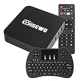 EVANPO Android TV Box Amlogic S905X Full HD 4K Quad Core Speed Wifi Smart Mini PC Android TV Player 1G/8G with Wireless Keyboard