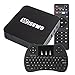 EVANPO Android TV Box Amlogic S905X Full HD 4K Quad Core Speed Wifi Smart Mini PC Android TV Player 1G/8G with Wireless Keyboard