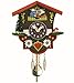 Trenkle Small Black Forest Clock Swiss House Height 4.7 inch TU 26 PW
