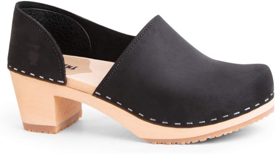 Sandgrens Swedish Handmade Wooden Closed Back Clog | Brett