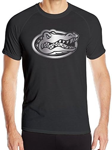 Florida Gators Platinum Logo Black Men's Athletic T-shirt