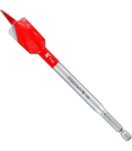 Paddle Bits Sets For Wood Diablo 1-1/2 X Spade Bit For Clean