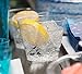 Hard Plastic Tumblers 9 oz. Party Cups/Old Fashioned Glass, 50 Count Drinking Glasses, Crystal Clear